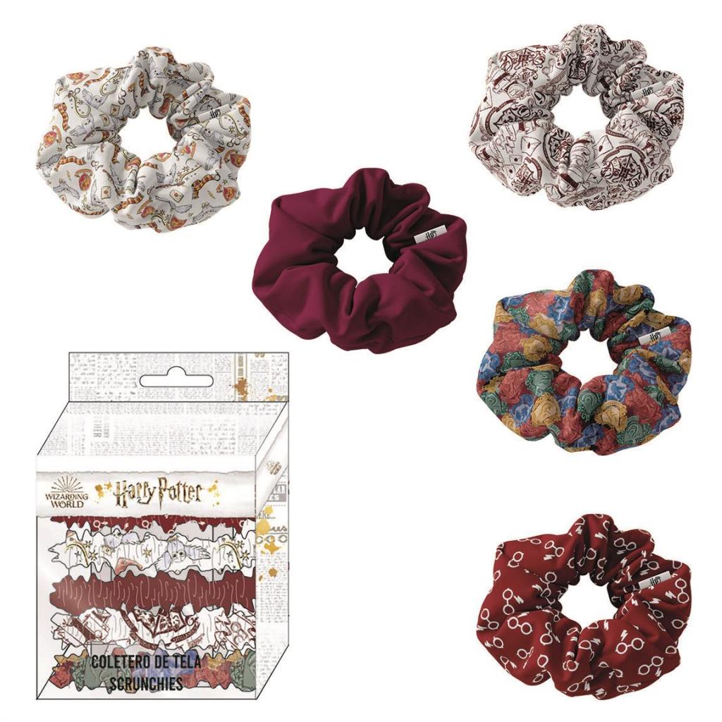 HARRY POTTER - Hair Accessories "Scrunchies" 5x