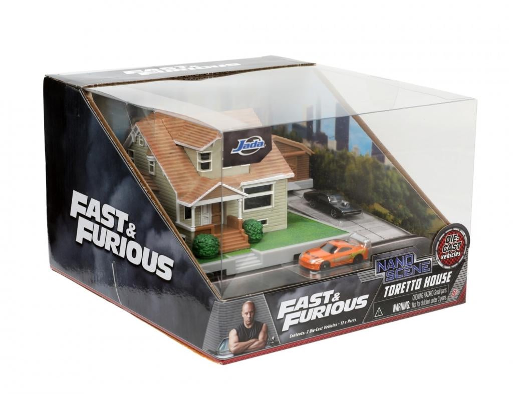 FAST & FURIOUS - Nano Dom's House Display Diorama