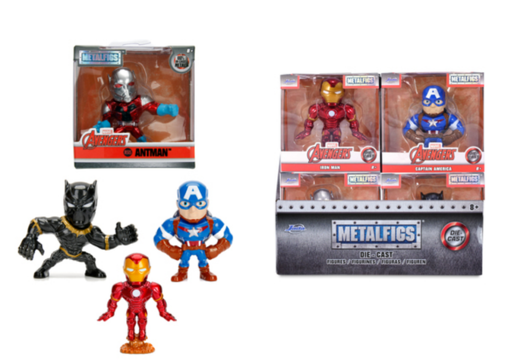 AVENGERS - Display of 2,5inch Figures - 4 Modèles - 12pc