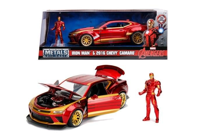 MARVEL – Iron Man – 2016 Chevy Camaro SS – 1:24