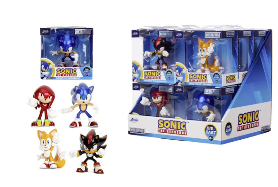 SONIC - Display of 2,5inch Figures - 4 Modèles - 12pc - Wave 1