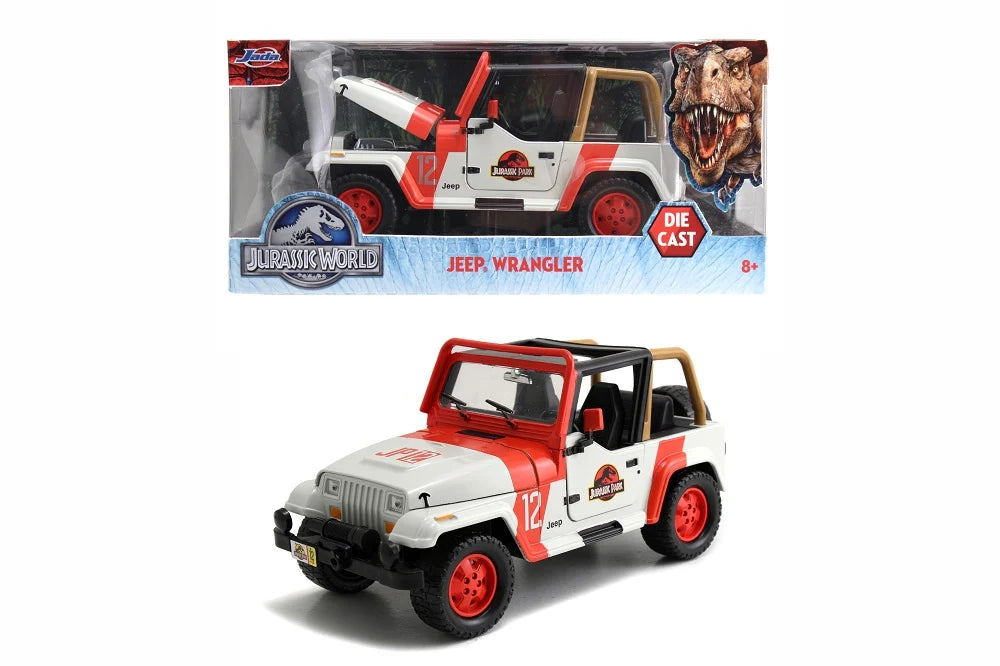 JURASSIC PARK - 1992 Jeep Wrangler - 19cm - 1:24