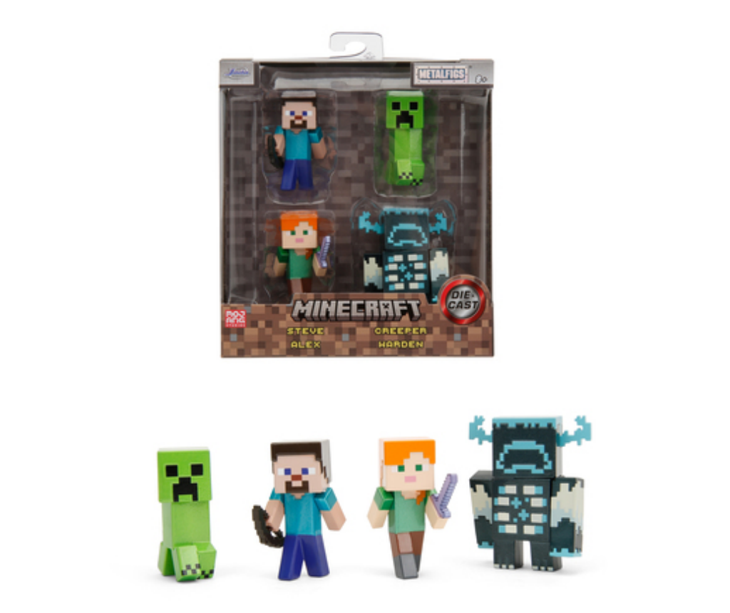 MINECRAFT - Pack of 2,5inch Figures