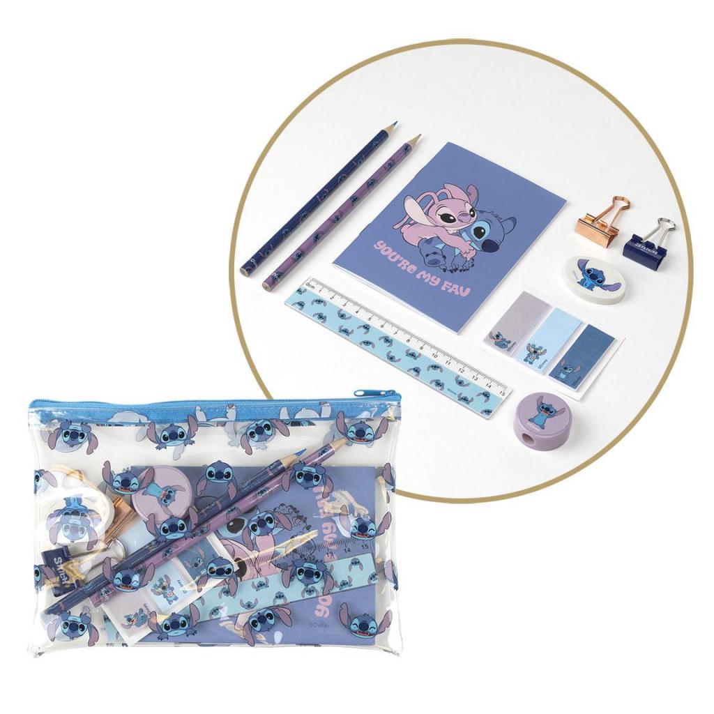 STITCH &amp; ANGEL - You're My Fav - Briefpapier-Set 12-tlg