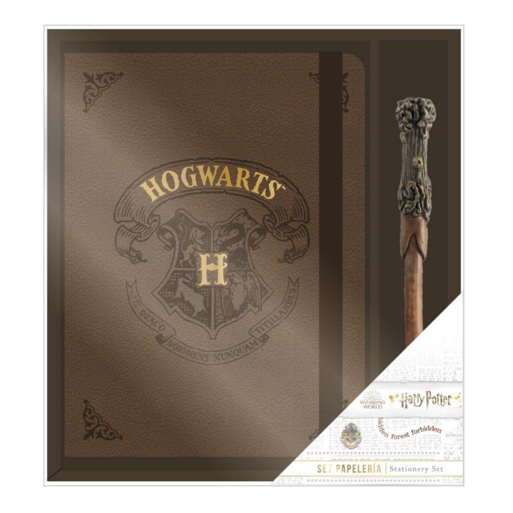 HARRY POTTER - Hogwarts Stationery Set - Notepad + Pen - 2 Pc