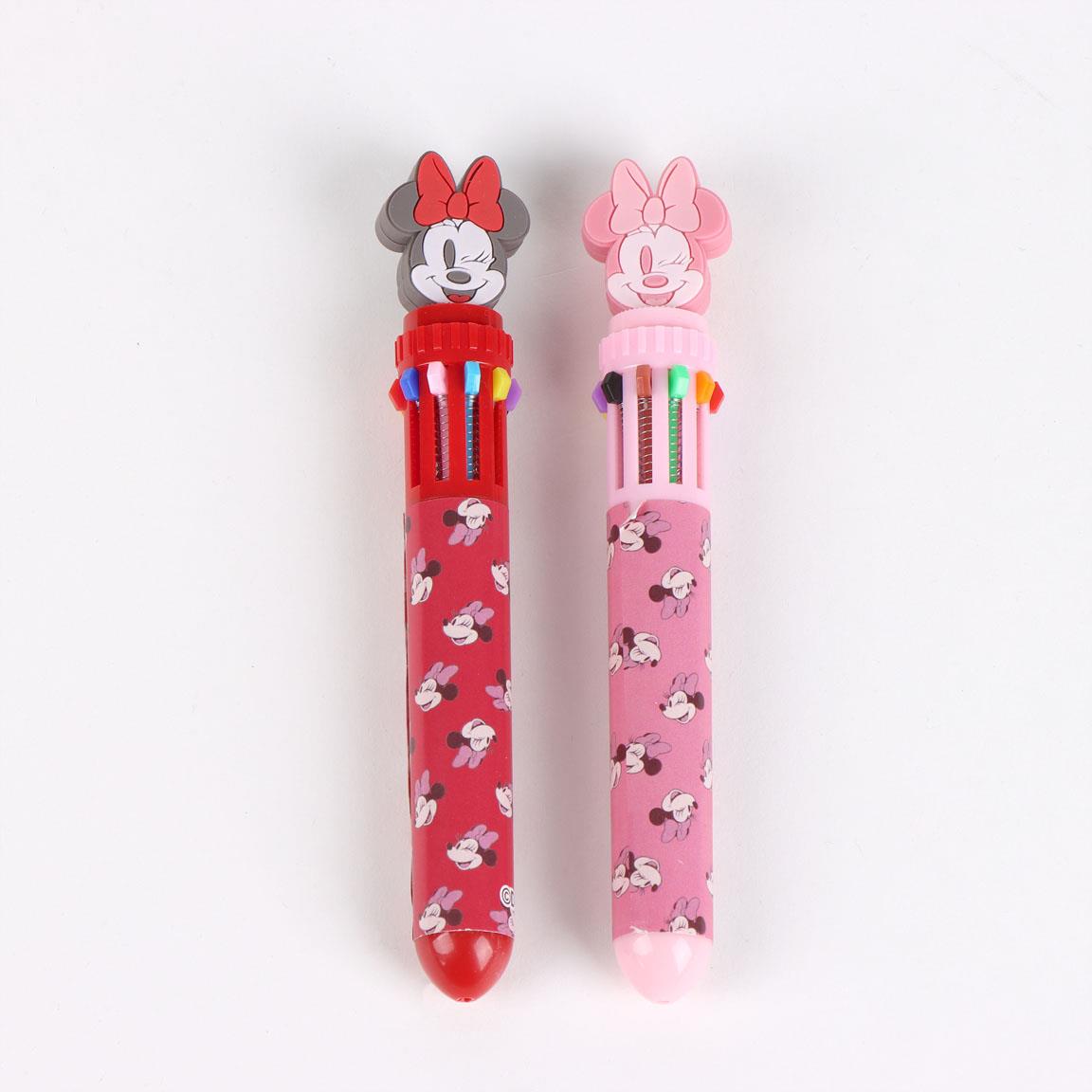 MINNIE - Display de 16 Ball-Pen with 10 changing colors