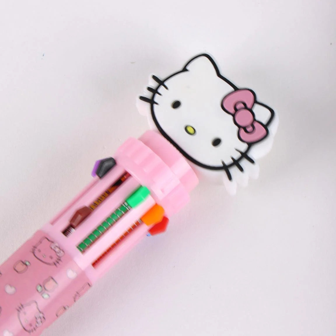 HELLO KITTY & Friends - Display de 16 Ball-Pen with 10 changing colors