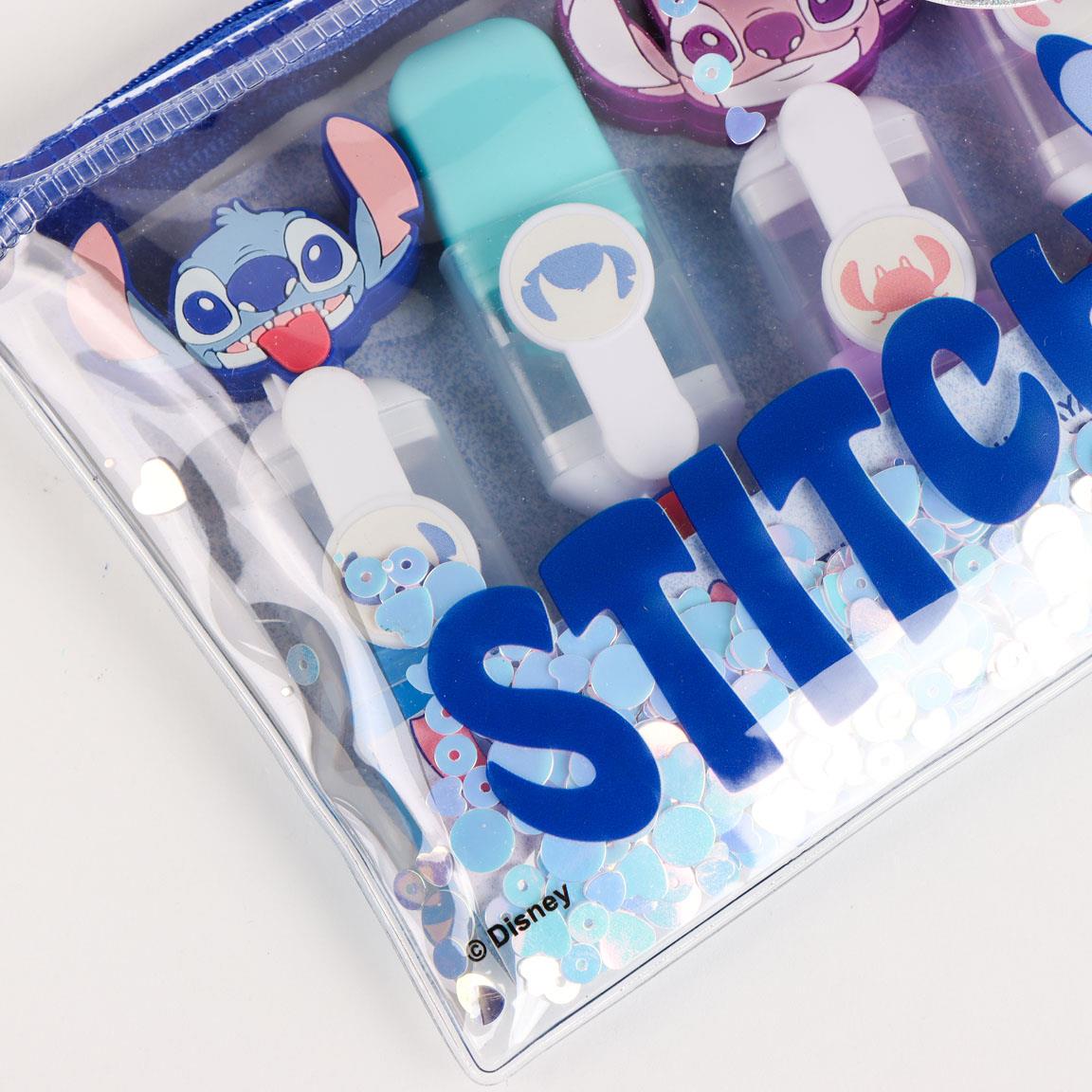 STITCH & ANGEL - Pack of 4 mini Highlighters "head"