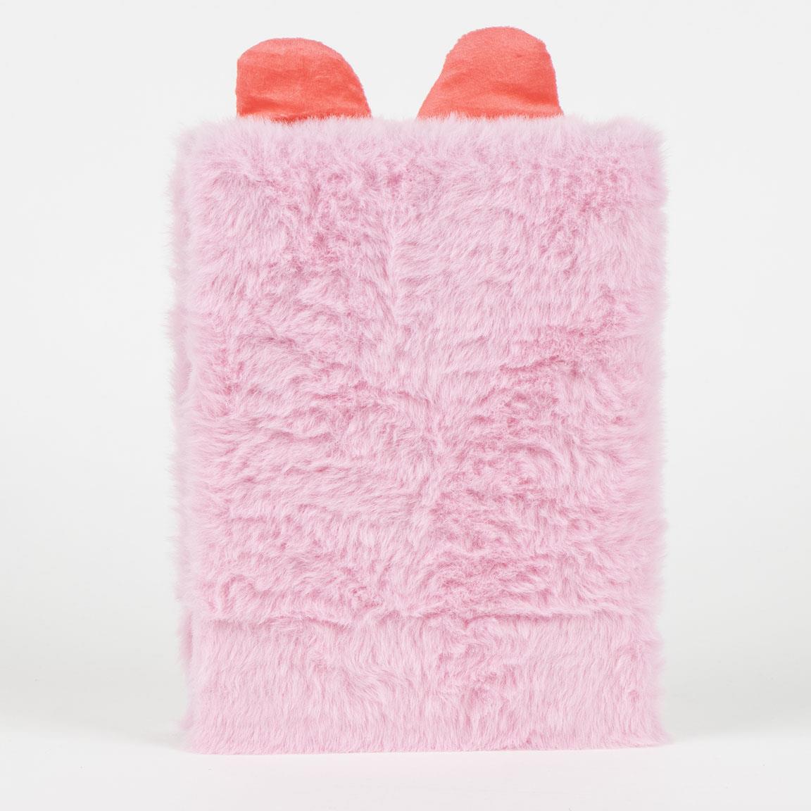 MINNIE - Smiley - Premium Fur Notebook - Size A5