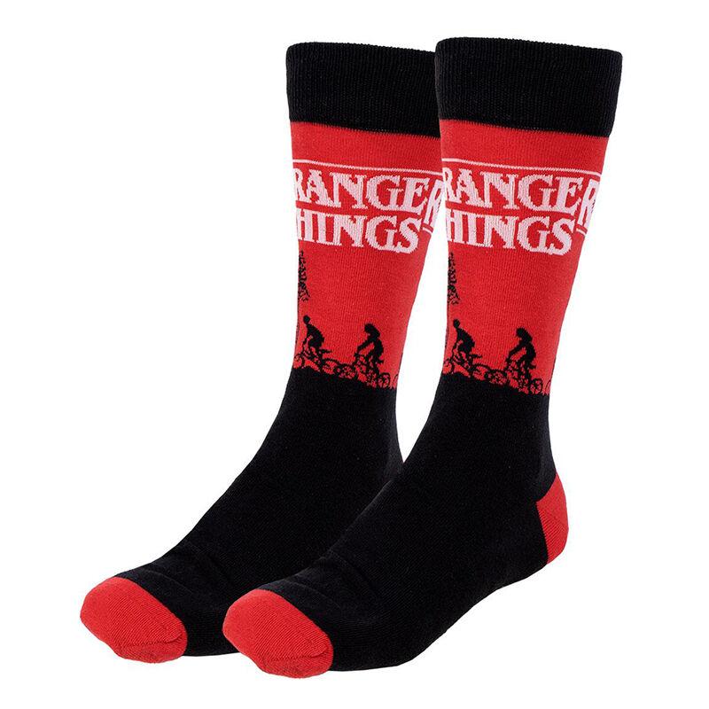 STRANGER THINGS - 3 Pairs socks Pack (UK Size 7,5-11)
