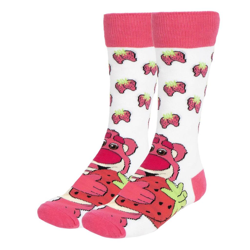 TOY STORY - Lotso - 3 Pairs socks Pack (UK Size 3,5-9)