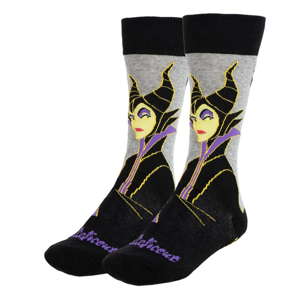 DISNEY VILLAINS - 3 Pairs socks Pack (UK Size 3,5-9)