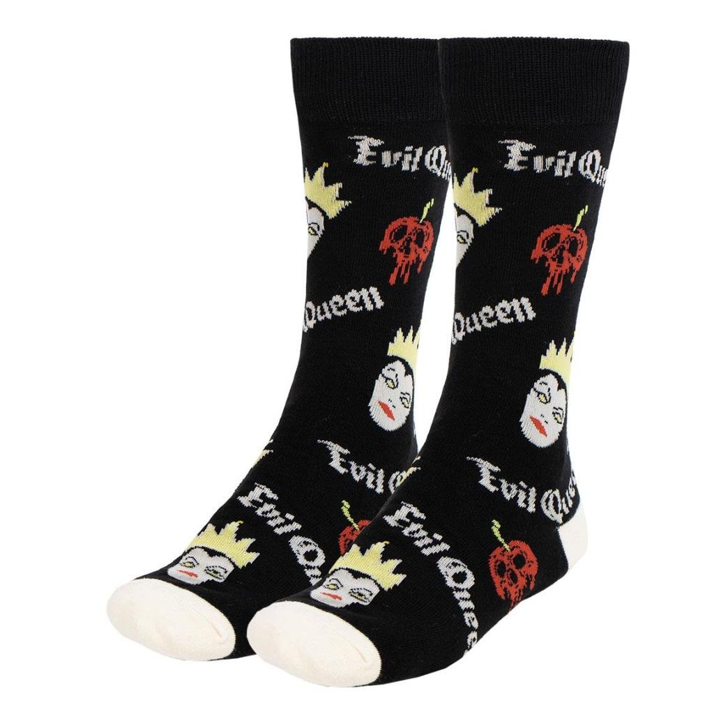 DISNEY VILLAINS - 3 Pairs socks Pack (UK Size 3,5-9)