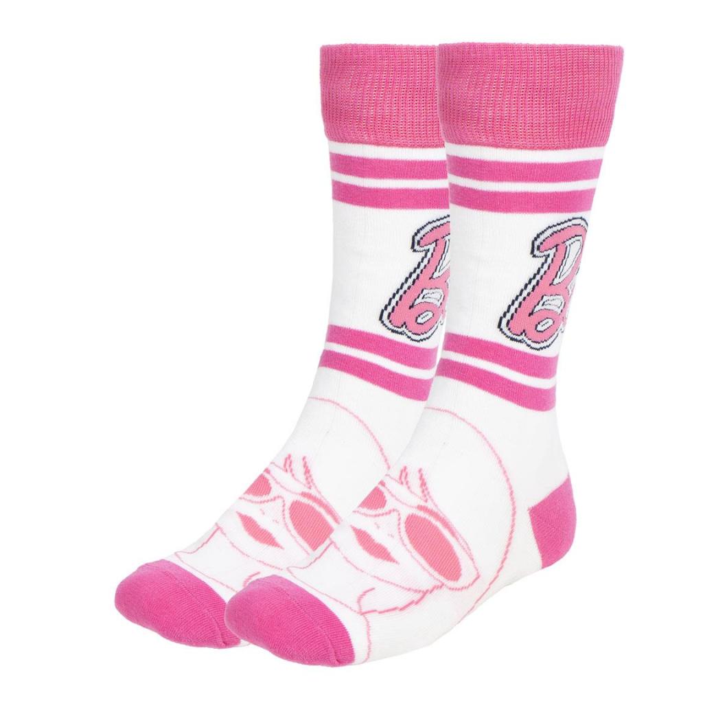 BARBIE - 3 Pairs socks Pack (UK Size 3,5-9)