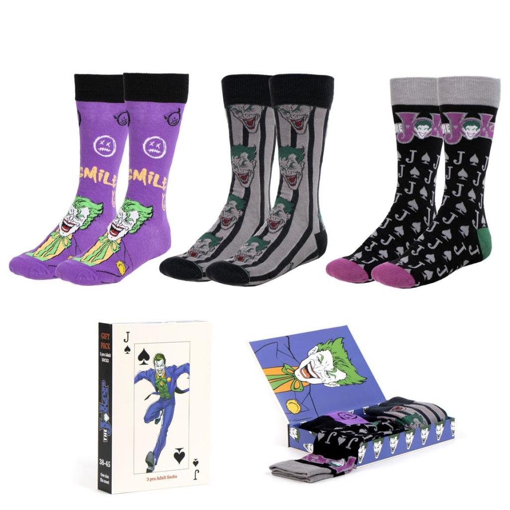 JOKER - 3 Pairs socks Pack (UK Size 5-10,5)