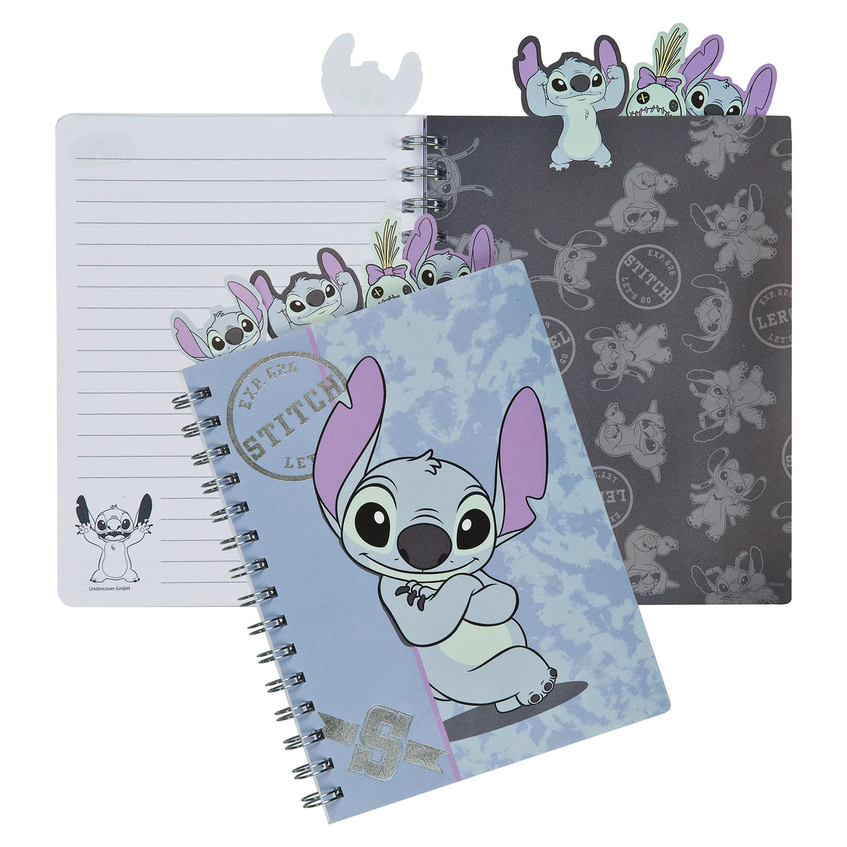 Custom Stitch Notepad LILO & STITCH - Notepad spiral A5