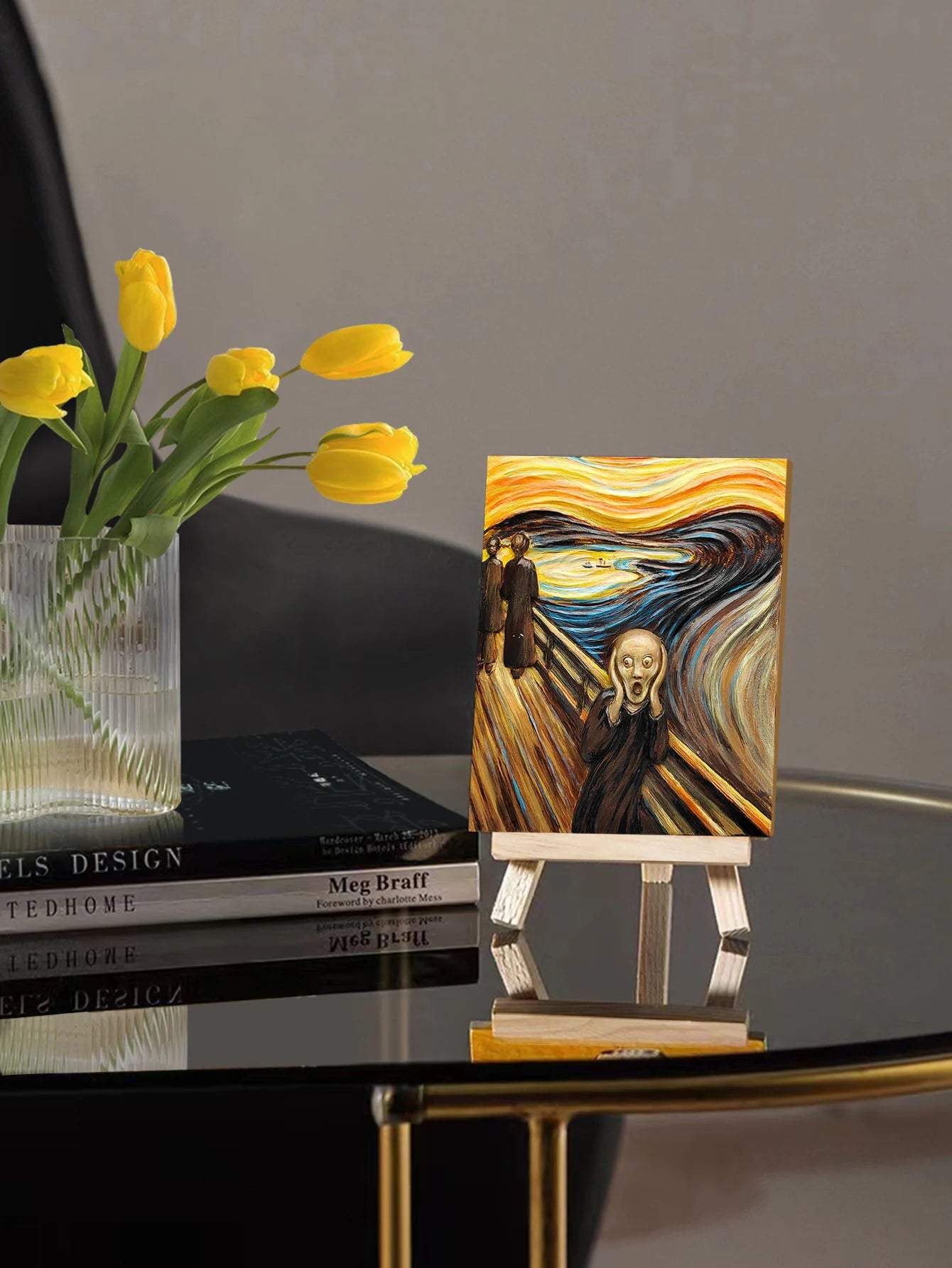 Resin DIY 3D Painting - The Scream - 13.5x10cm
