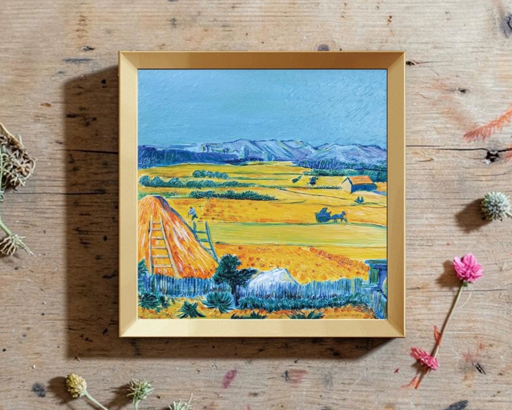 Resin DIY 3D Painting - The Harvest -  34x34cm