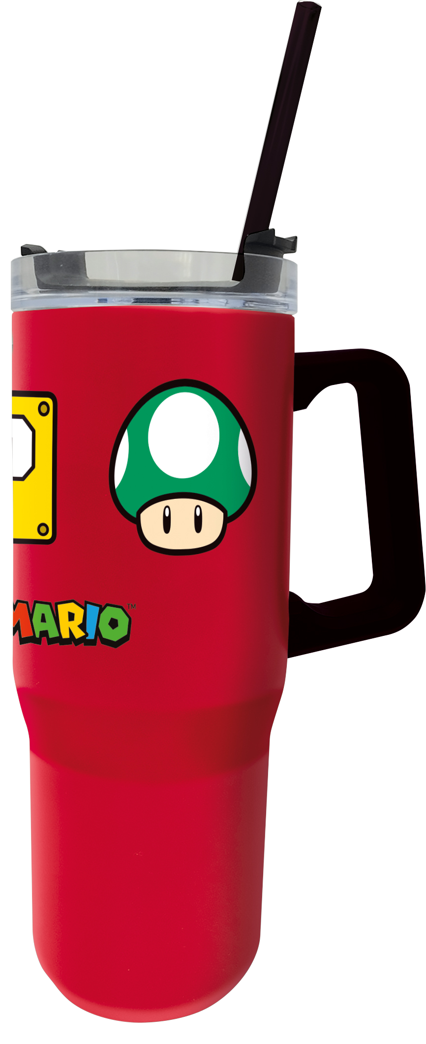 SUPER MARIO - XXL Rambler Mug - Size 39Oz