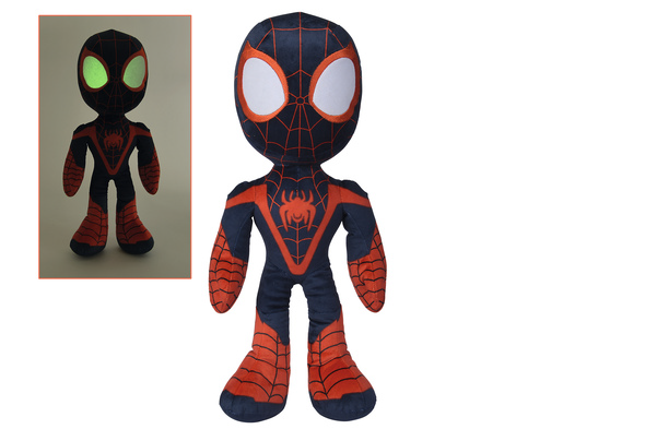 MARVEL - Miles Morales Spider-Man Plush - Phosphorescent - 50 cm