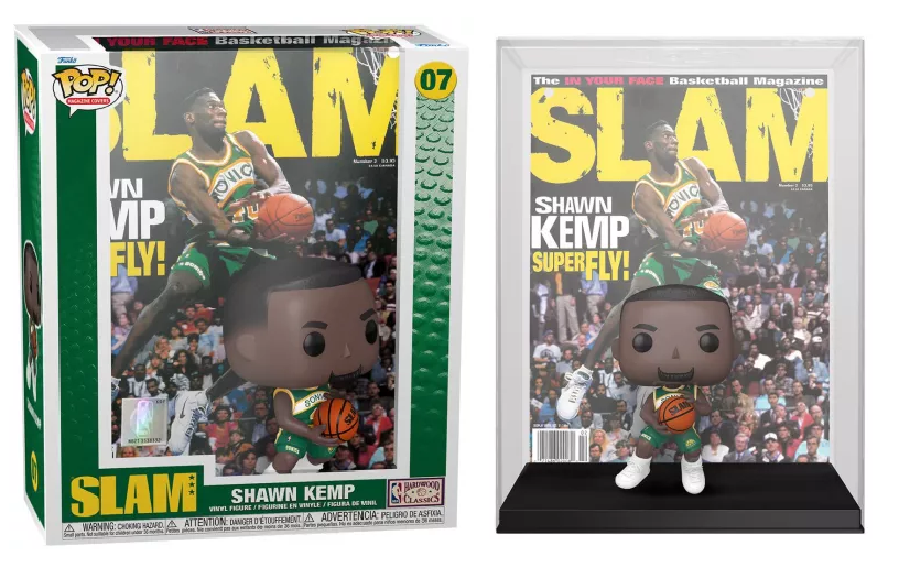 NBA - POP COVER N° 07 - SLAM - Shawn Kemp
