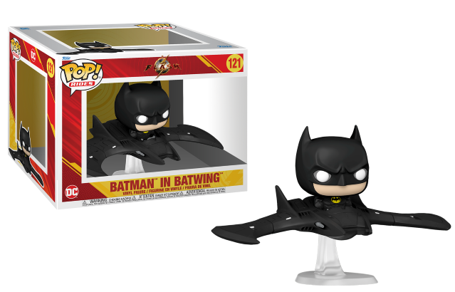 FLASH MOVIE - POP Ride Super DLX Nr. 121 - Batman im Batwing