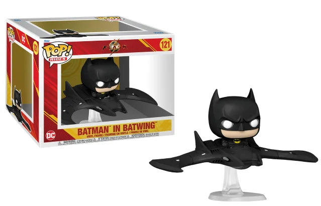 FLASH MOVIE - POP Ride Super DLX Nr. 121 - Batman im Batwing