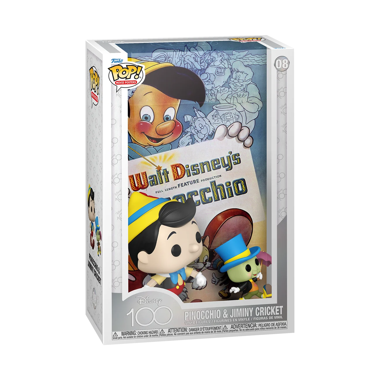 DISNEY - POP-Filmplakat Nr. 08 - Pinocchio