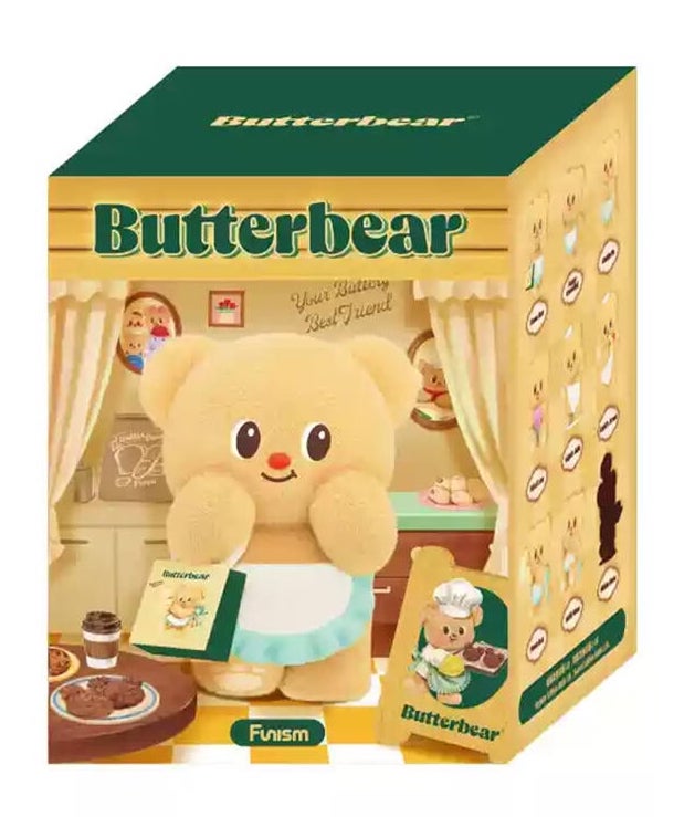 BUTTERBEAR - Operating Day - Blind Box 8 Figure set 10cm