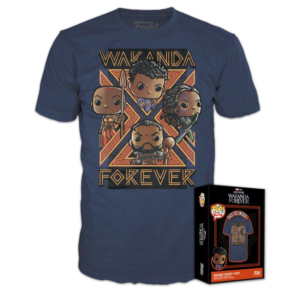 BLACK PANTHER WAKANDA FOREVER - Gruppe - T-Shirt POP (S)