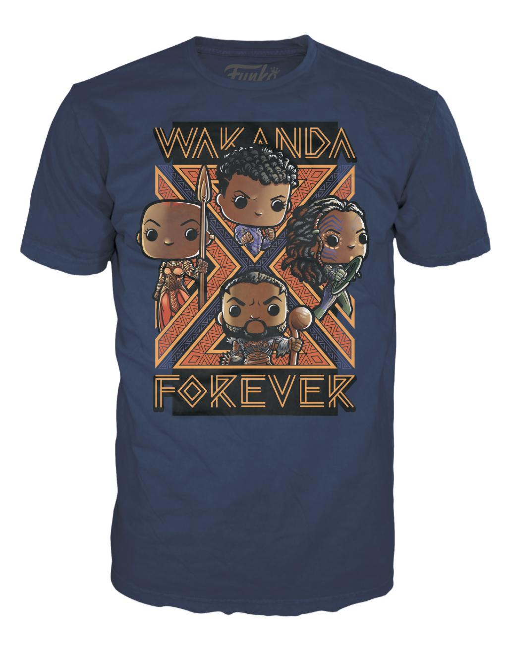 BLACK PANTHER WAKANDA FOREVER - Gruppe - T-Shirt POP (XL)