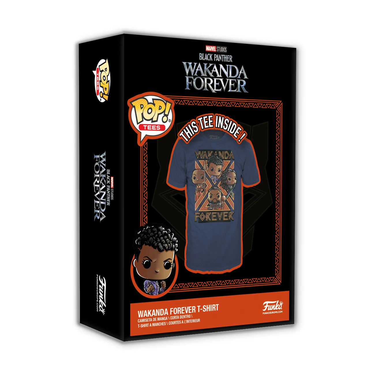 BLACK PANTHER WAKANDA FOREVER - Gruppe - T-Shirt POP (L)