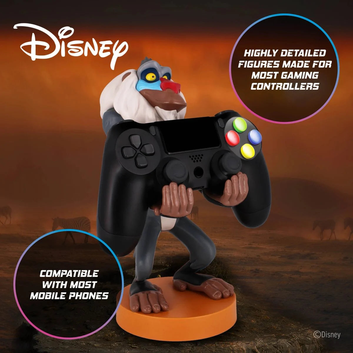 ROI LION - Rafiki - Figur 20 cm - Controller &amp; Telefonunterstützung