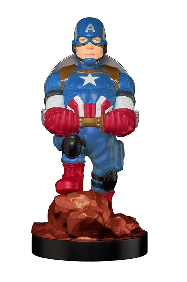MARVEL - Captain America - Figur 20 cm - Controller &amp; Telefonunterstützung