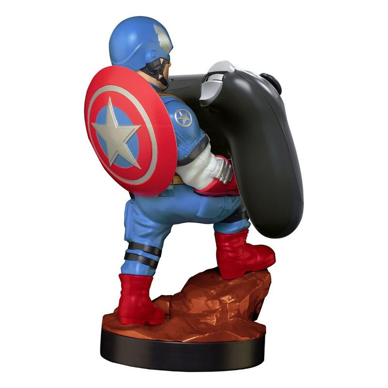 MARVEL - Captain America - Figur 20 cm - Controller &amp; Telefonunterstützung