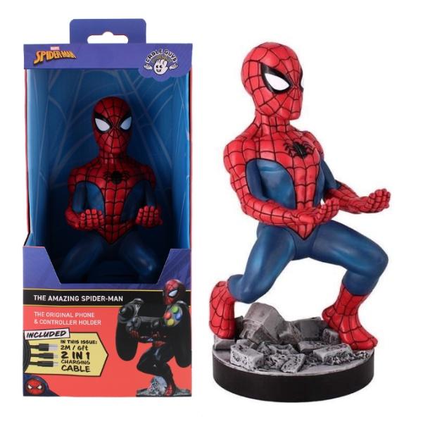 SPIDER-MAN - Support Manette & Portable - 20cm
