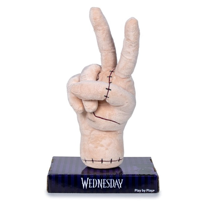 WEDNESDAY - Thing - 3 Assortments Plushes 25cm + Holders - 12pc.