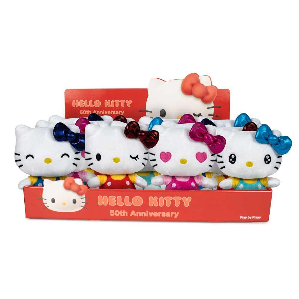 HELLO KITTY - Assortment of 12 Plushs - 4 Models - 16cm