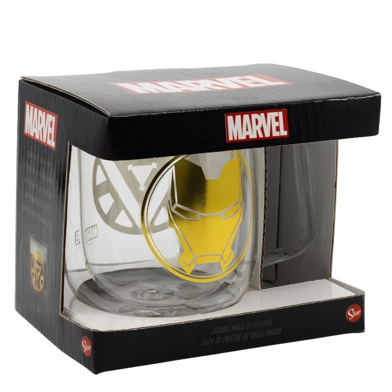 MARVEL - Iron Man - Glass Mug - 290 ml