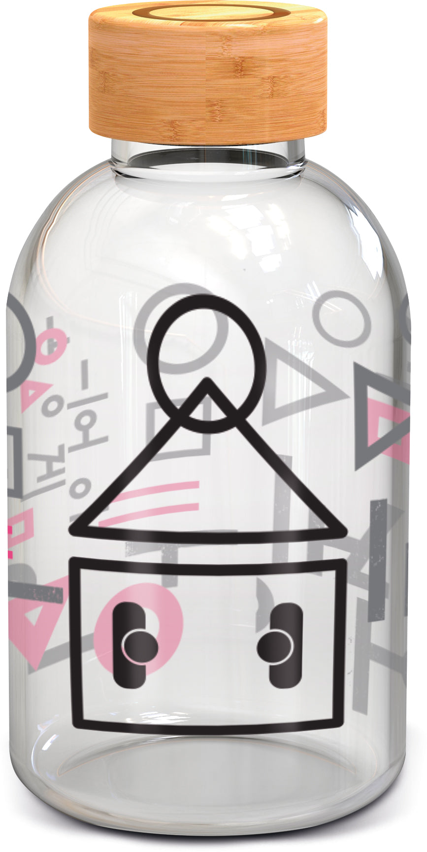SQUID GAME - Glasflasche - Kleine Größe 620 ml