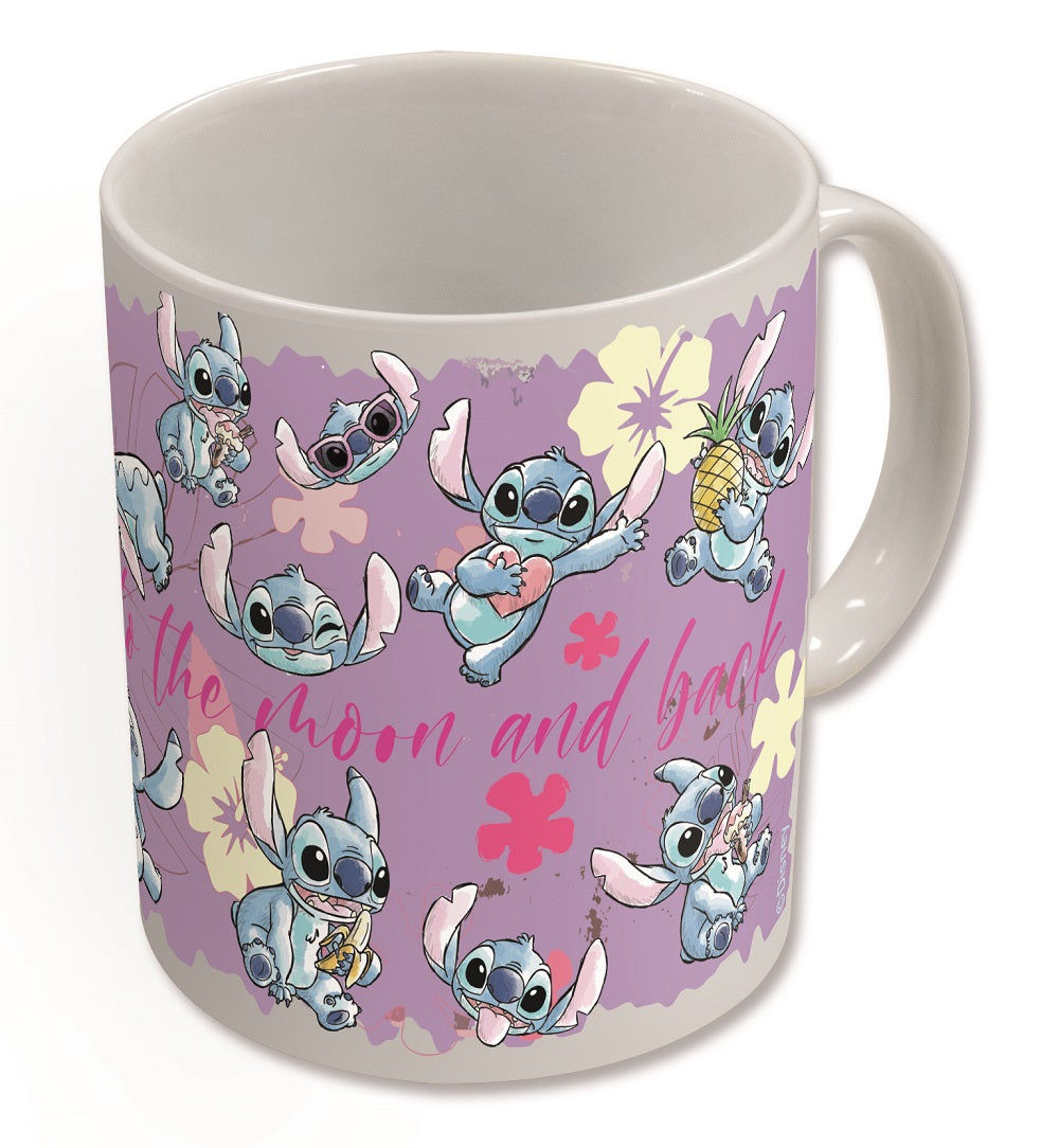 STITCH - I Love U - Heat Change Mug - 11 Oz