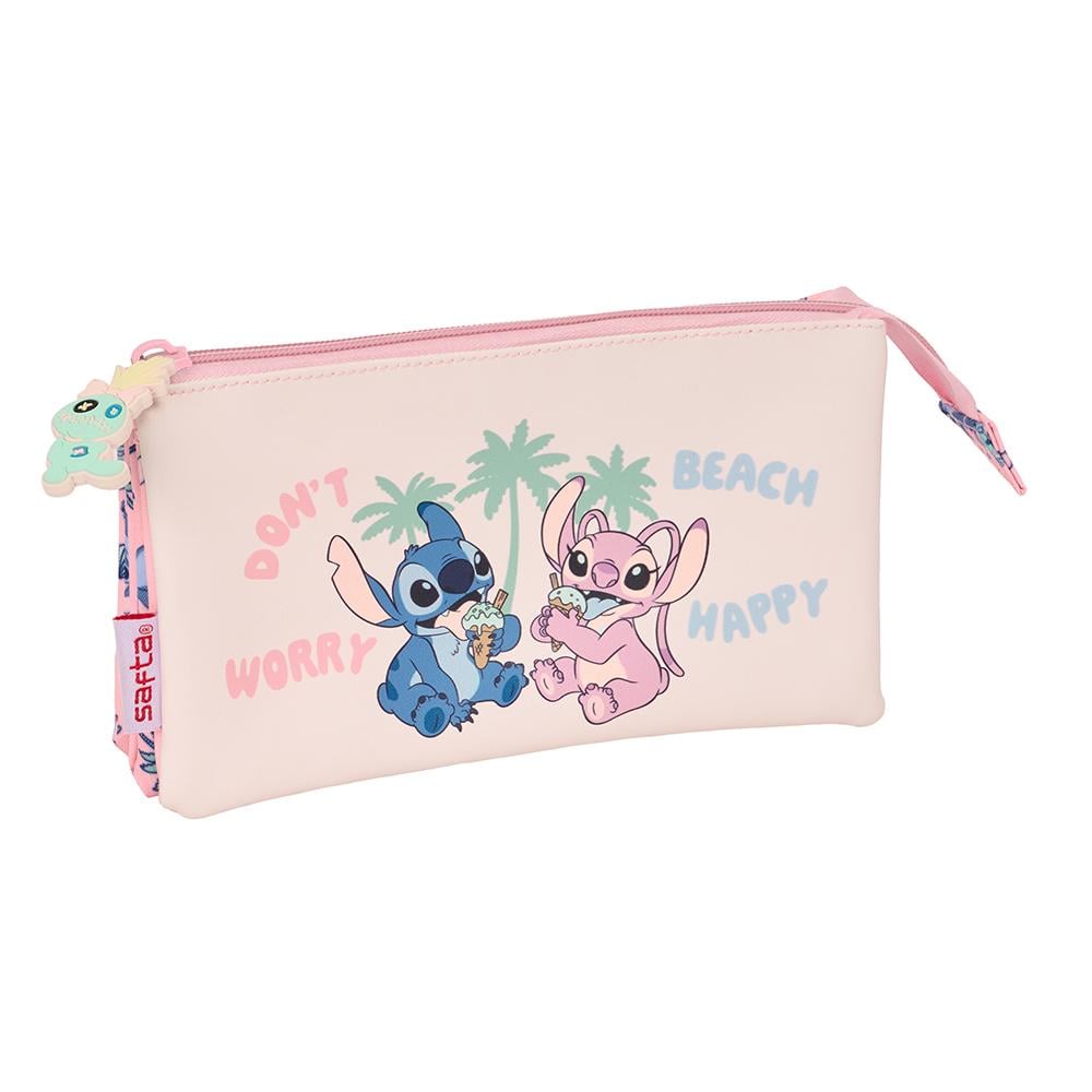 STITCH & ANGEL - Beach - Triple Pencil Case