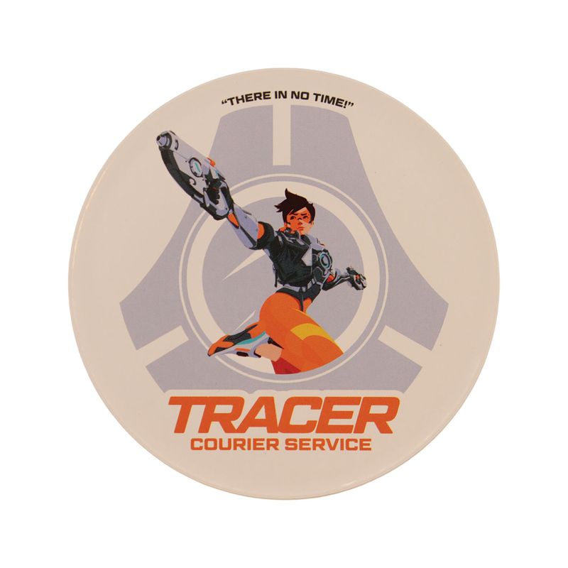 OVERWATCH - 4 Embossed Metal Coasters