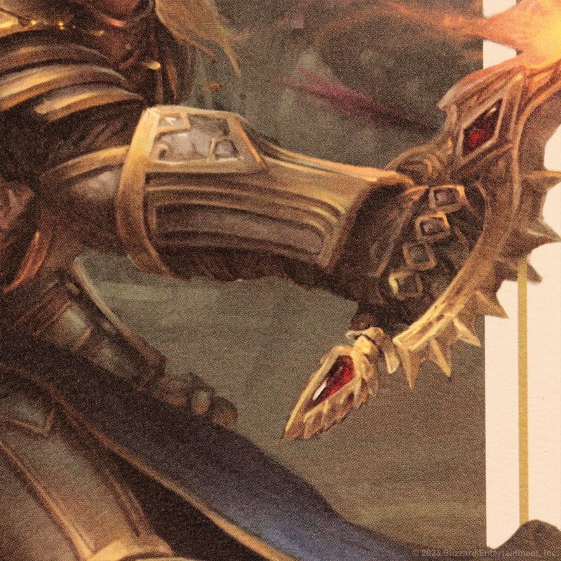 WORLD OF WARCRAFT - Sylvanas vs Anduin - Art Print - Limited Edition