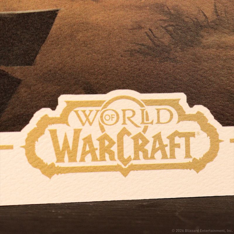 WORLD OF WARCRAFT - Sylvanas vs Anduin - Art Print - Limited Edition
