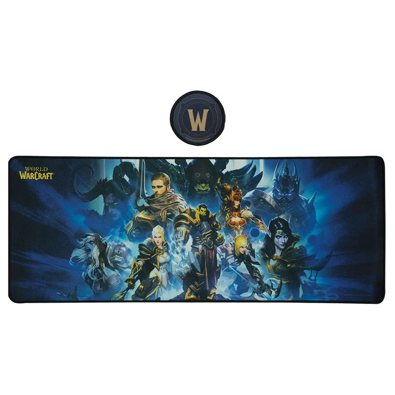 WORLD OF WARCRAFT - XL Desktop Mat + 1 Coaster