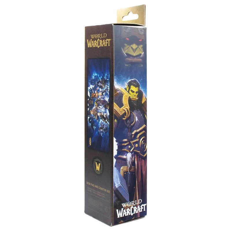 WORLD OF WARCRAFT - XL Desktop Mat + 1 Coaster