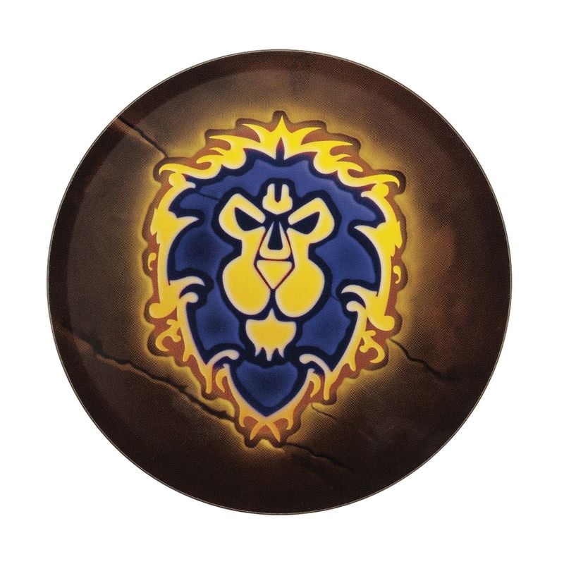 WORLD OF WARCRAFT - 4 Embossed Metal Coasters