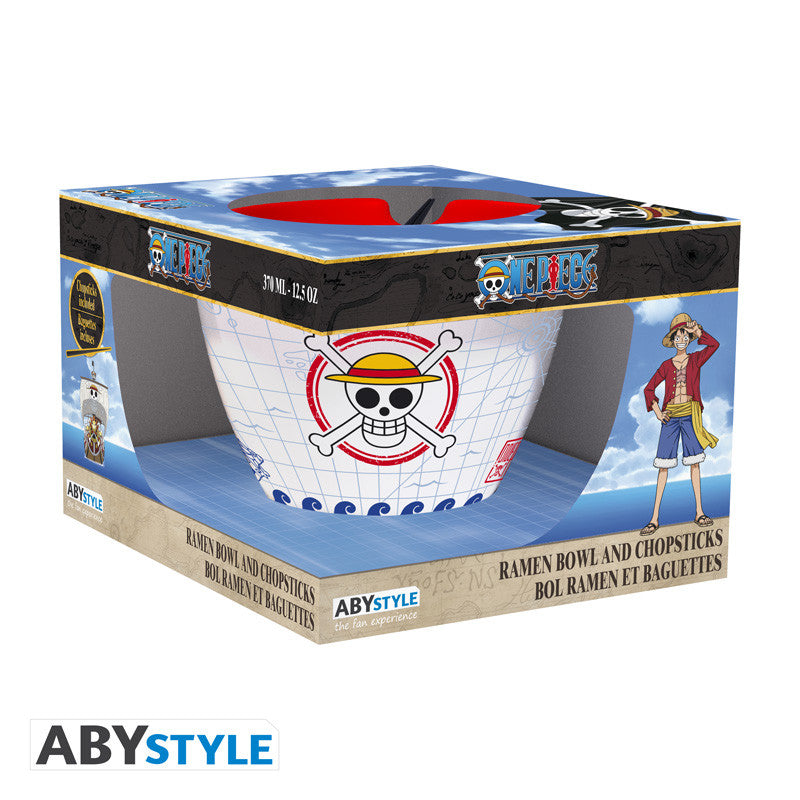 ONE PIECE - Monkey D. Luffy - Ramen bowl with chopsticks 370ml