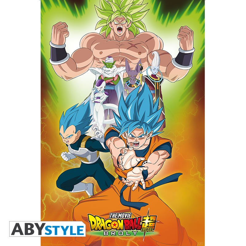 DRAGON BALL BROLY - Poster 91X61 - Groupe